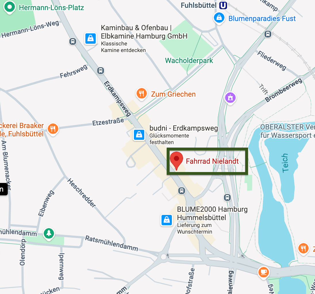 Maps Nielandt Fuhlsbüttel